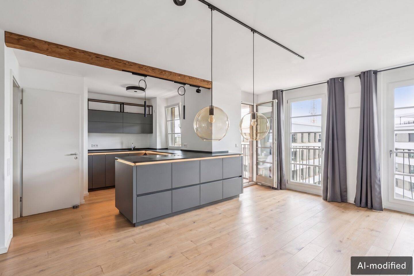 Exklusive Dachgeschosswohnung mit privatem Dachgarten