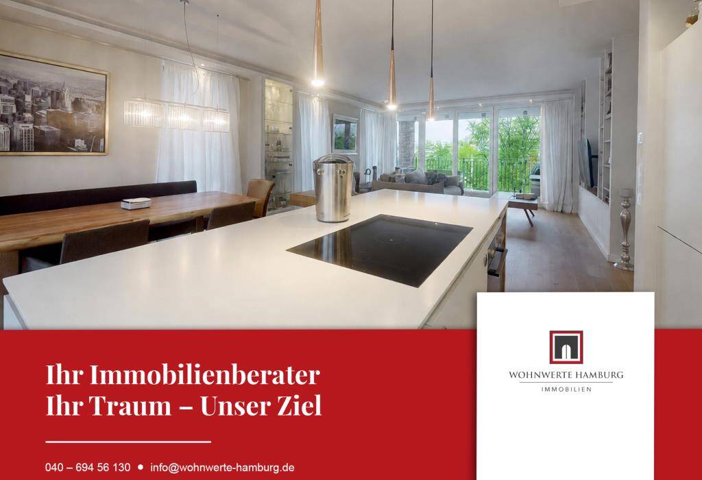 WOHNWERTE HAMBURG - Traumhaftes Penthouse über den Dächern von Barmbek-Süd!