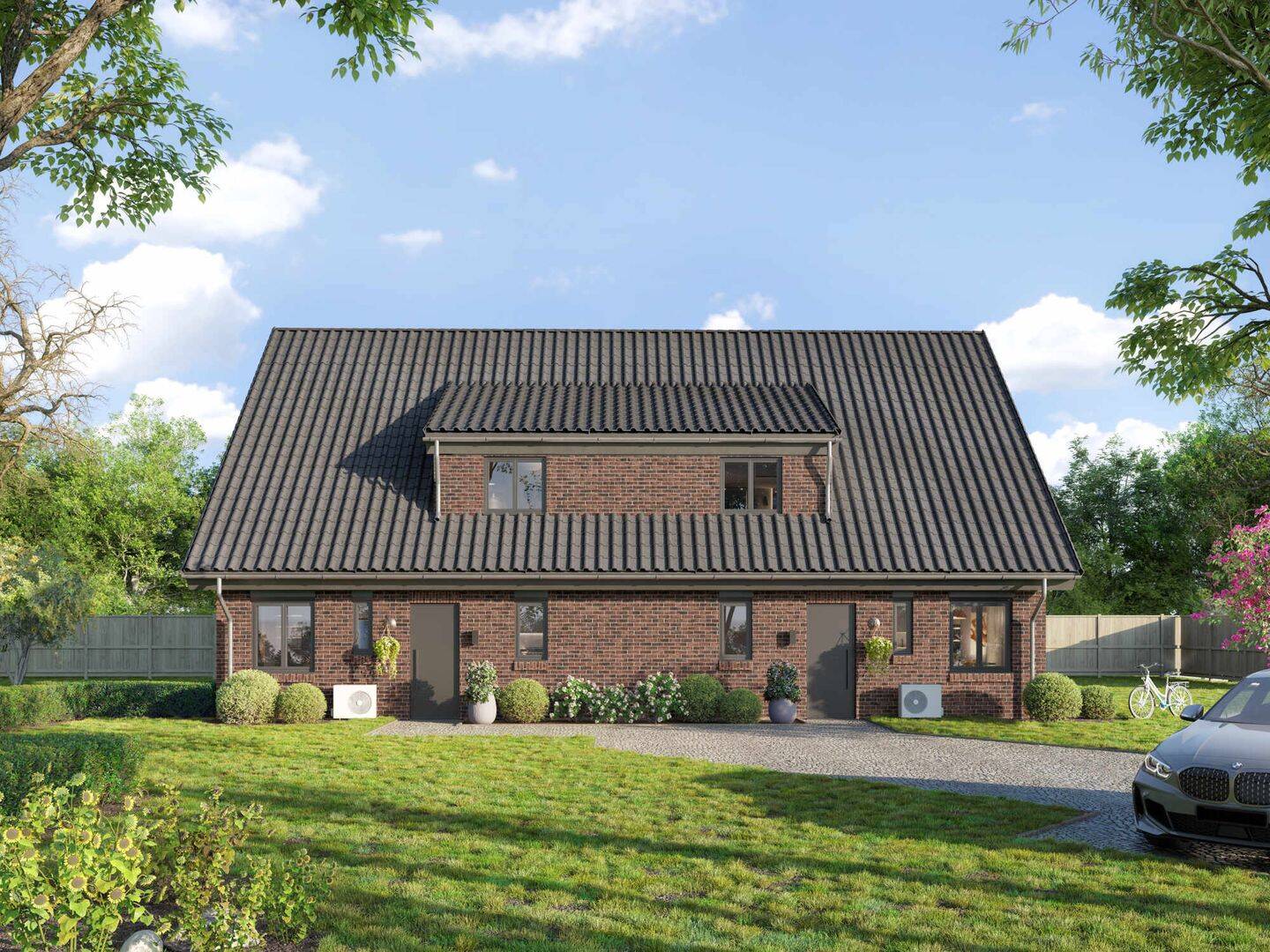 Neubau-Doppelhaushälfte mit großem Garten und Dachterrasse - 3 Ebenen in Klingberg – Scharbeutz – Vorschaubild 4