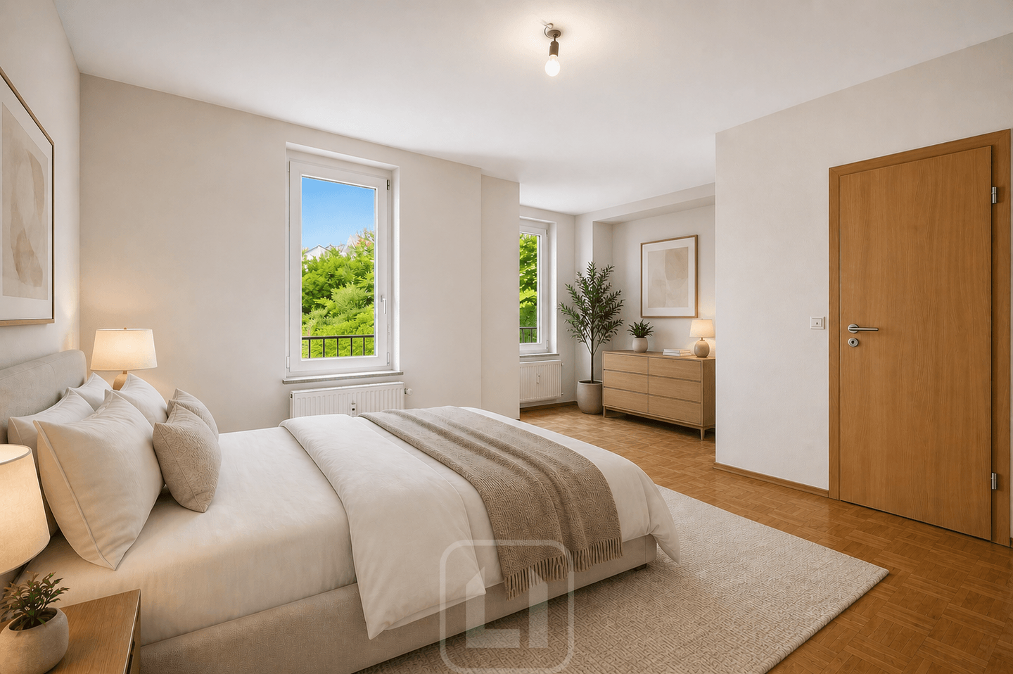 Eindrucksvolles Wohnensemble | Hochwertige 5-Zimmer-Wohnung | EBK & Lift | Balkon | Garage – Pforzheim – Vorschaubild 7