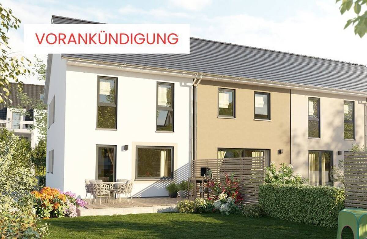 VORANKÜNDIGUNG Town Country Reiheneigenheim "FÜR EUCH" einschl. Grundstück Mainz-Mombach – 55120 Mainz – Bild 1 von 4