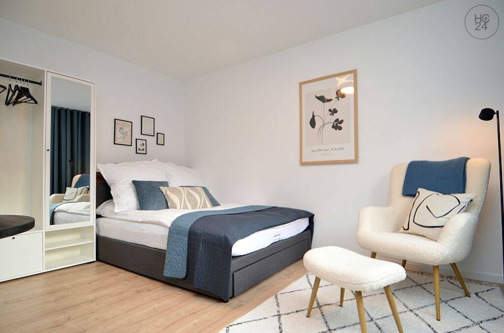 Modern möbliertes Apartment mit WLAN am beliebten Nürnberger Rennweg – Nürnberg – Vorschaubild 6