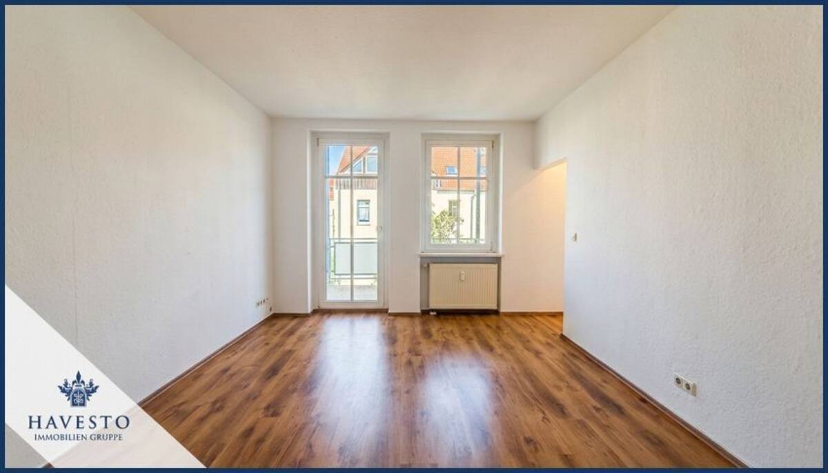 Charmante 2-Zimmer-Wohnung mit Balkon auf ca. 43,88 m² – 39112 Magdeburg – Bild 1 von 7