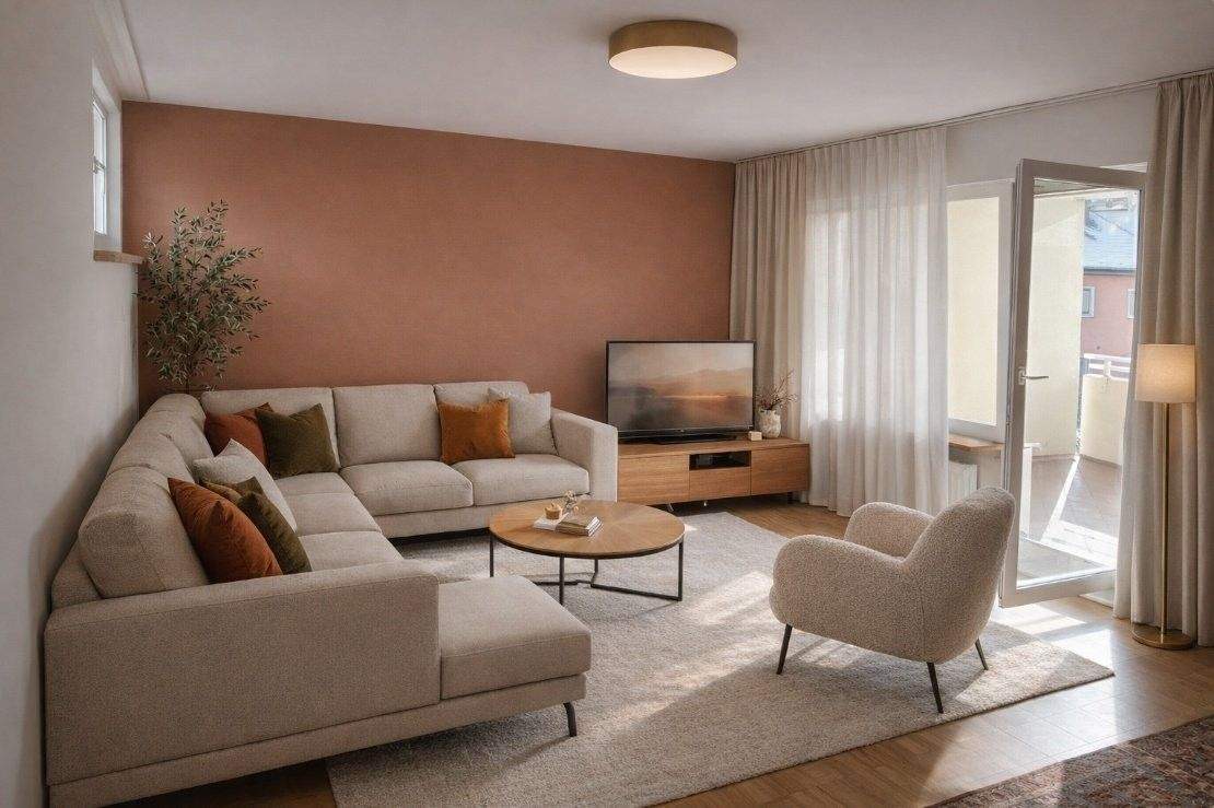 Jetzt kaufen, bevor die Preise steigen! 4,5-Zimmer-Wohnung mit herrlicher Süd/West-Loggia