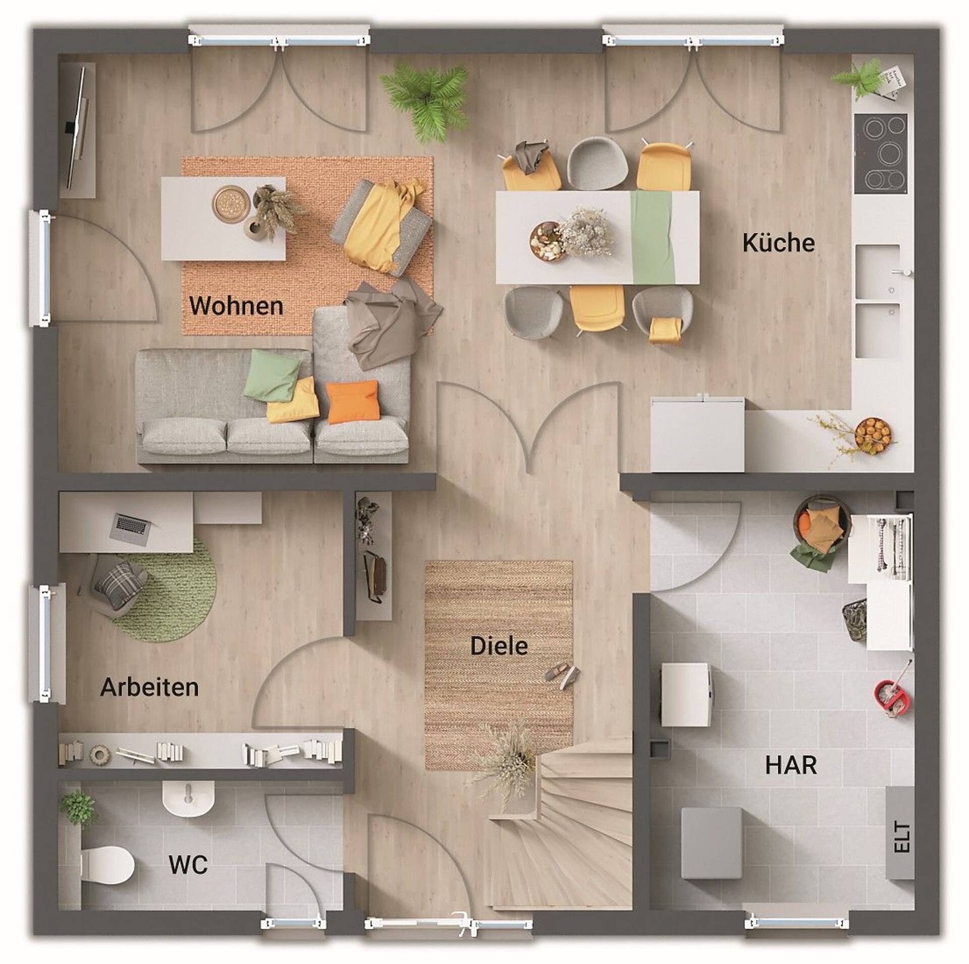 Haus in 59067 Hamm mit 124 m² kaufen