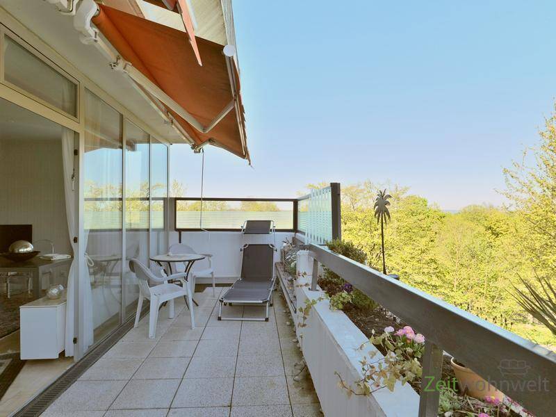 (EF1377_M) Kassel-Stadt: Bad Wilhelmshöhe, exclusives, möbliertes Apartment mit Dachbalkon, Parkettböden und Aufzug – Kassel – Vorschaubild 4