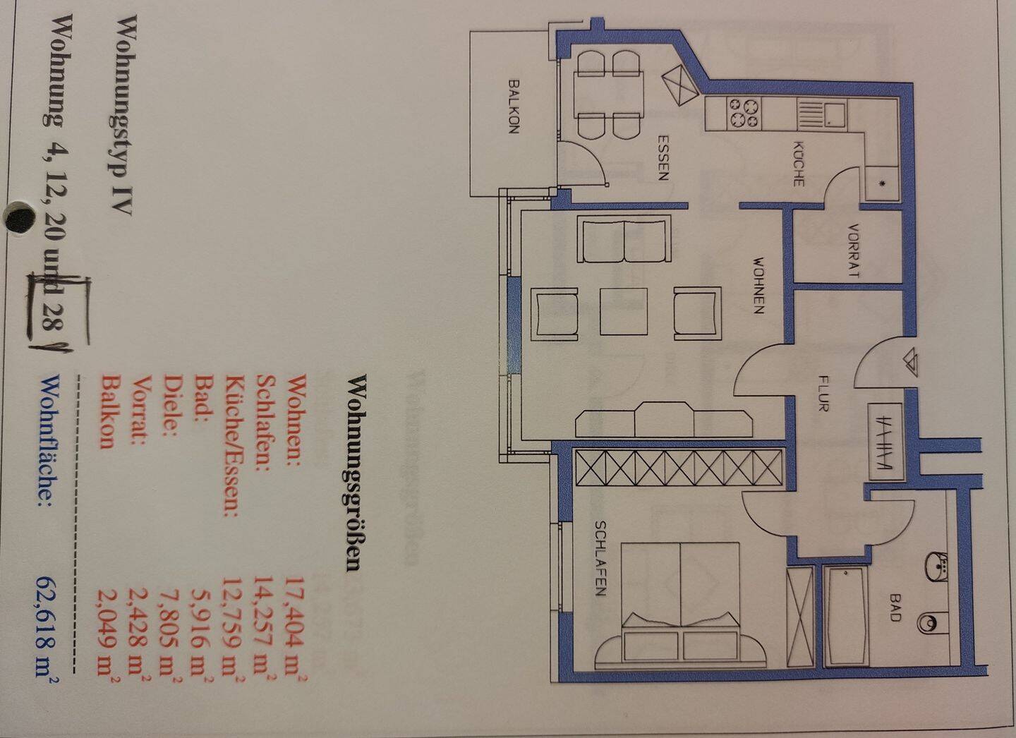 Charmante 2-Zimmer-Wohnung mit Tiefgaragenplatz im Wert von 15.000 € in Magdeburg-Sudenburg – Magdeburg – Vorschaubild 3
