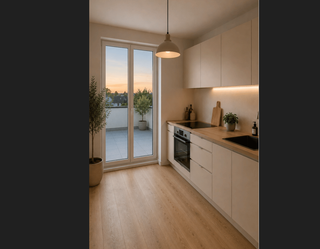 Große 1 Zimmerneubauwohnung in der nähe von Kiel – Selent – Vorschaubild 2