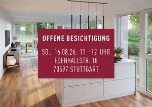 OFFENE BESICHTIGUNG I So., 16.08. I 11-12 UHR - Wohnen als Familie: Nachhaltigkeit, durchdachter Grundriss und zwei Terrassen