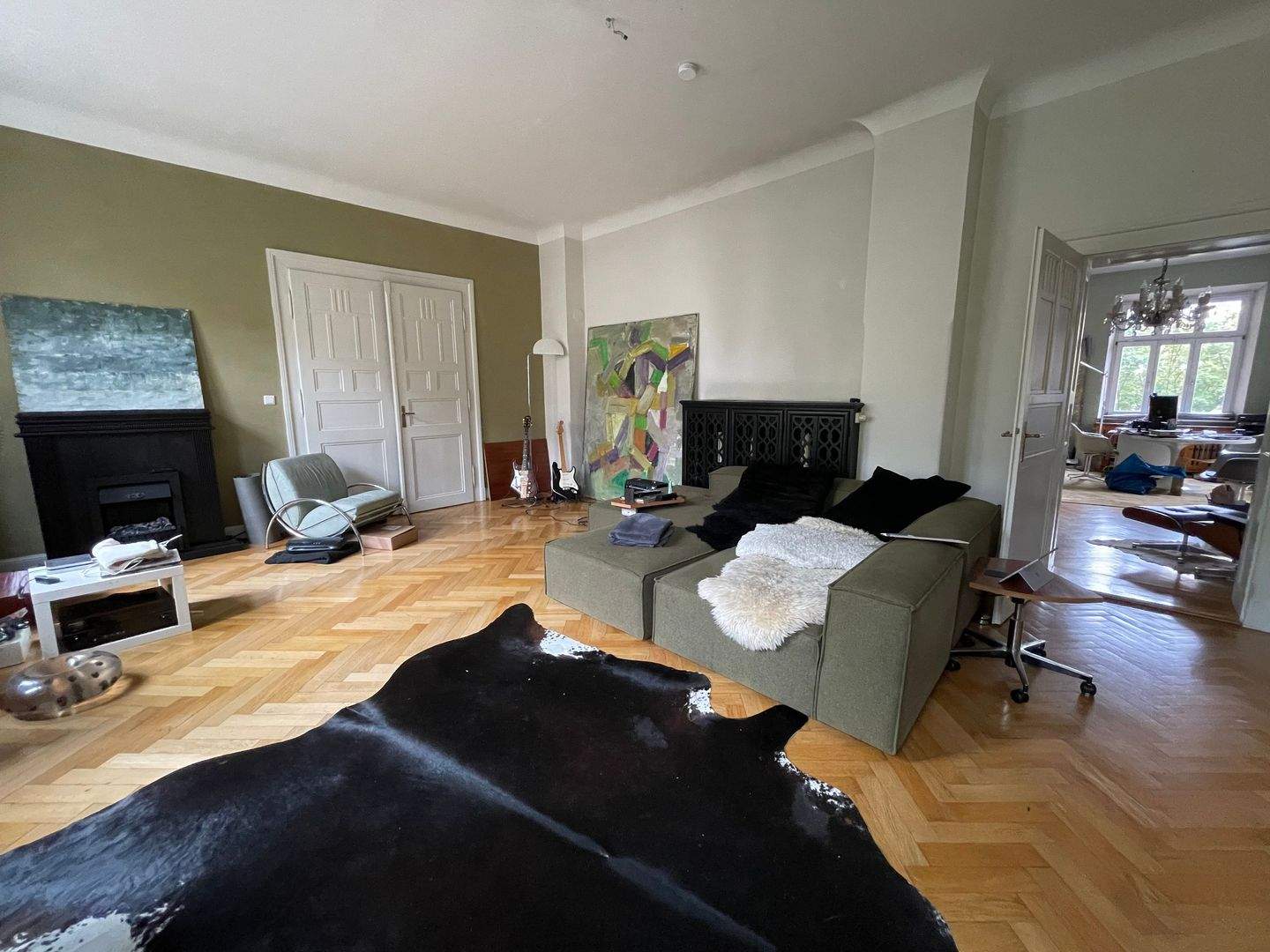Bucher Straße ! Historische große 8-Zi.-Altbau-Whg. 250 m², 2 Balkone, Parkett, 1.OG ohne Aufzug – Nürnberg – Vorschaubild 9