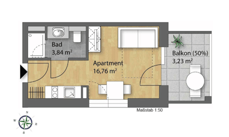 Studentenapartments