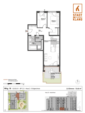 Wohnung in Ottensen 2,5 Zimmer