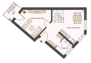 Investieren in Tolkewitz, Maisonette - 2 Balkone – 1277 Dresden – Vorschaubild 2
