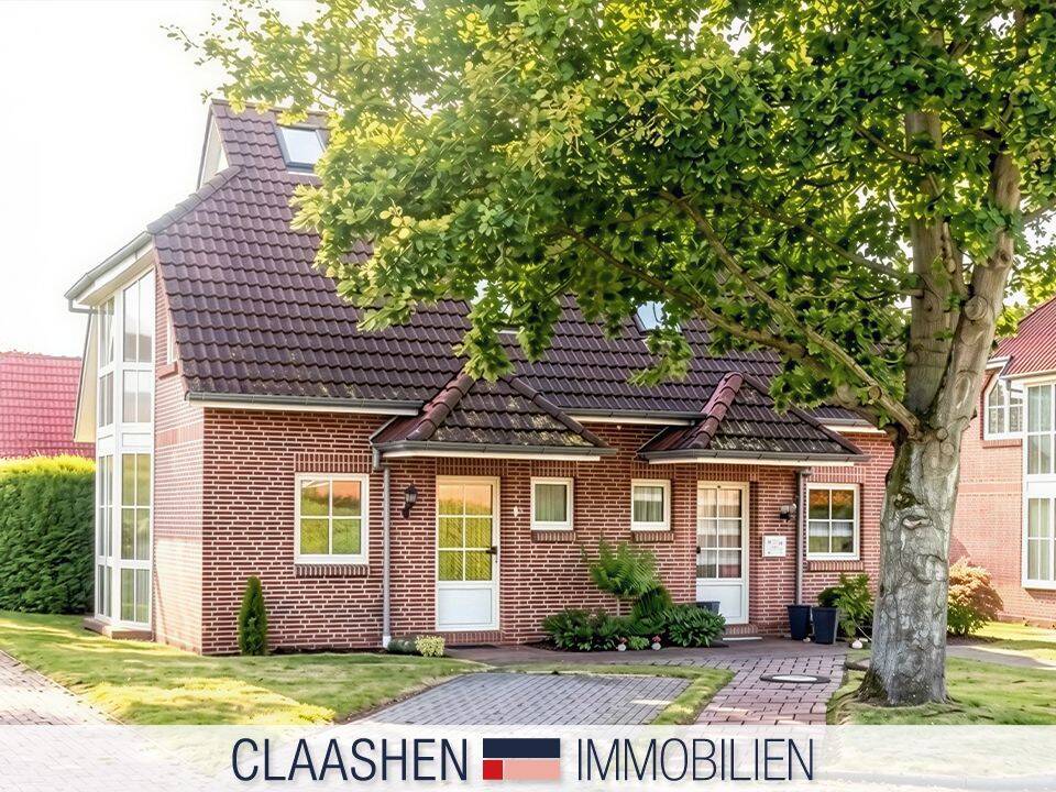 Vermietete Doppelhaushälfte mit kleinem Garten – Norden – Bild 1 von 9
