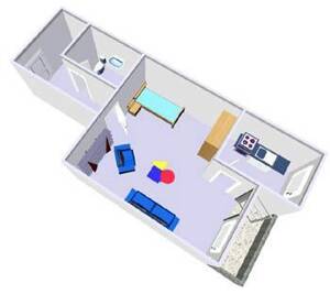Smarter Wohnen: praktisches 1-Zimmer-Appartment – 24109 Kiel – Vorschaubild 2