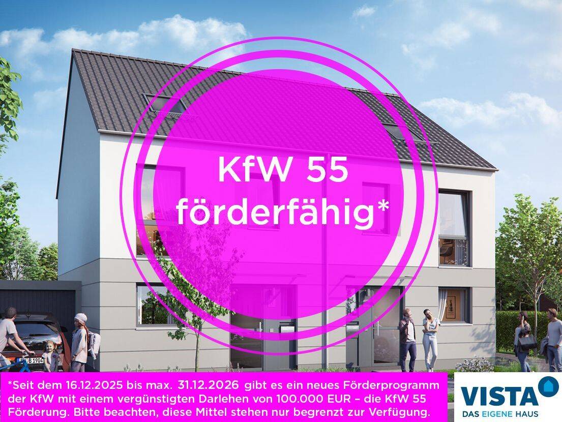Hermann Immobilien: Wohnen im Grünen - Ruhige Lage mit eigenem Garten (DHH E2 - Vista L)
