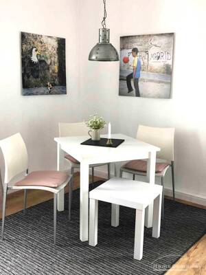 27018 HomeCompany Dresden Möbliert/Furnished 2-Zimmer-Apartment mit Balkon in Dresden-Nickern max. 1 Person – 1239 Dresden – Vorschaubild 6
