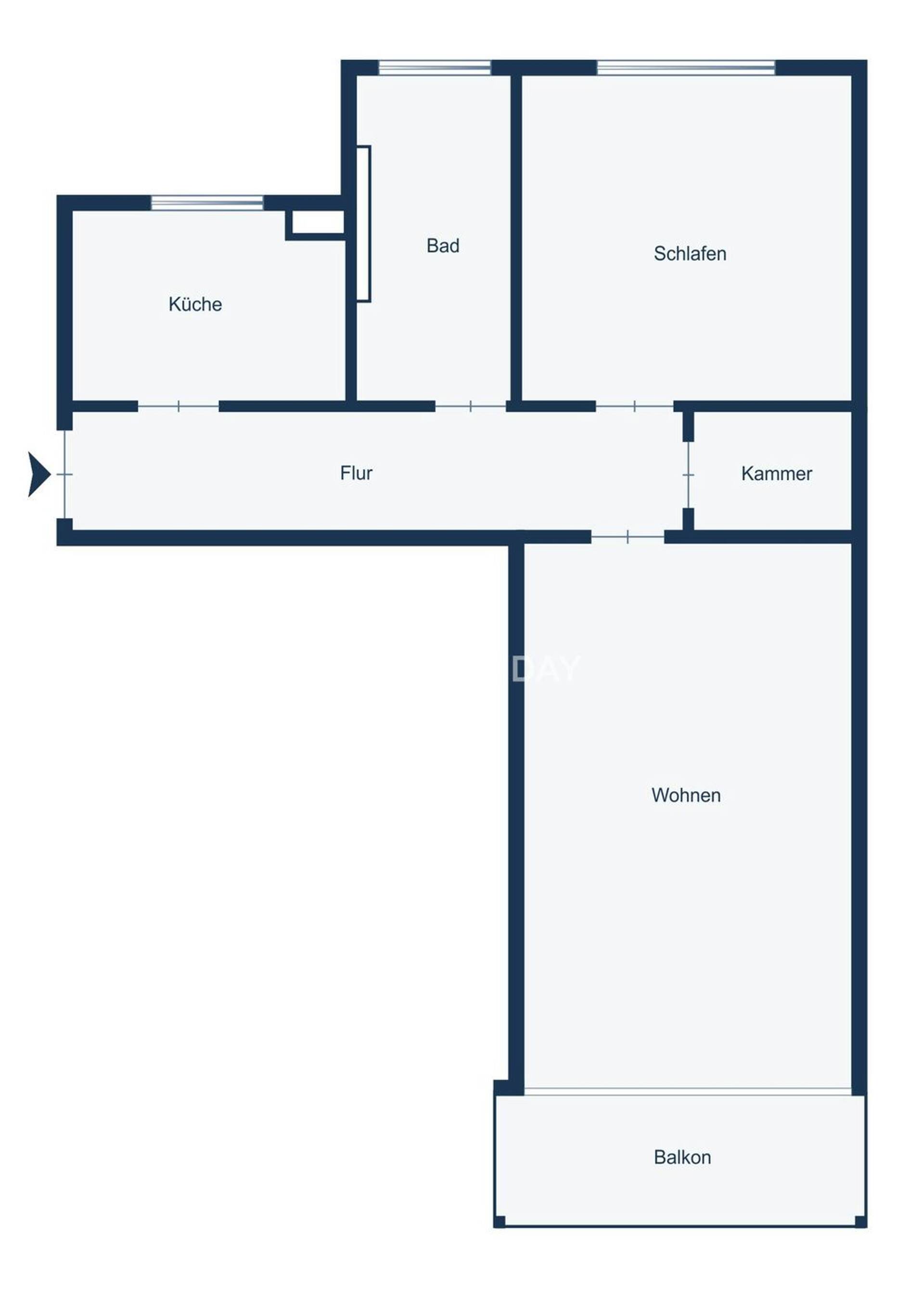 Etagenwohnung in 67227 Frankenthal (Pfalz) mit 60 m² kaufen