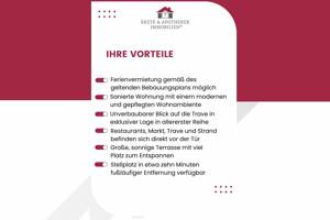 Exklusiv über den Dächern Travemündes - Wohnung mit Wintergarten und Dachterrasse an der Vorderreihe – 23570 Lübeck – Vorschaubild 2