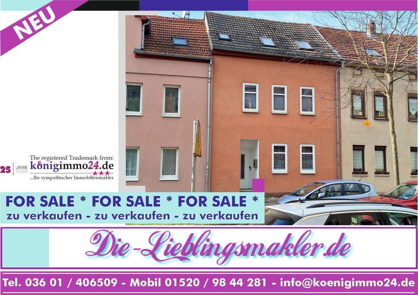 san. EF-Reihenhaus (2 ZKB, Ankleide) | Einliegerappartement (1-ZKB) | Mühlhausen/ Thür. – Mühlhausen/Thüringen – Bild 1 von 9
