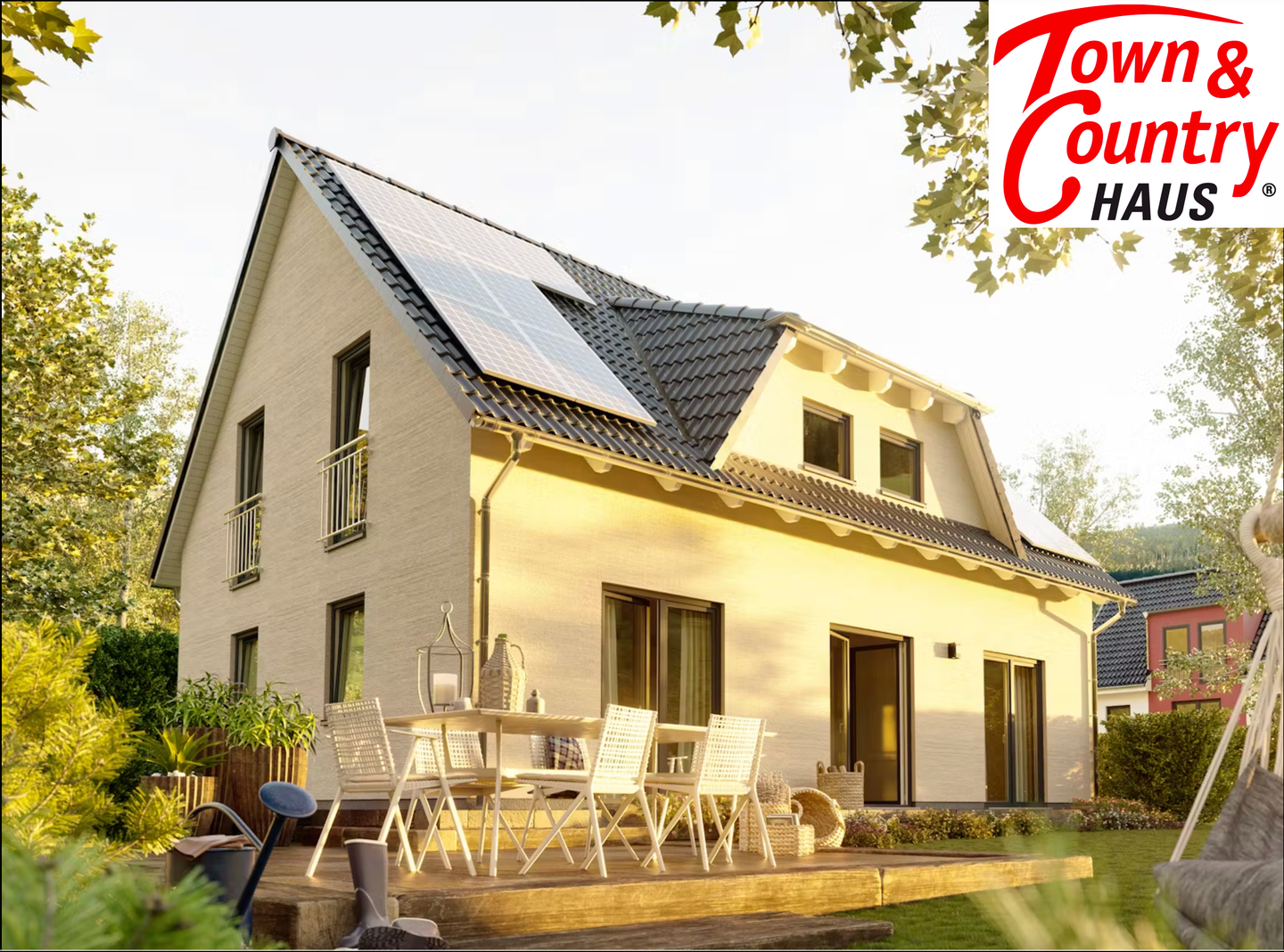 Modernes Town & Country Landhaus 142 – viel Platz, klare Grundrisse, zukunftssichere Technik in Mühldorf bei Stegaurach (Nähe Bamberg) – Stegaurach – Bild 1 von 9