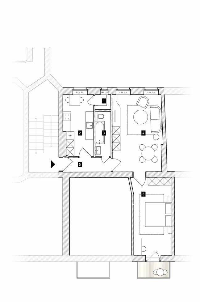 Elegante Stuckaltbauwohnung mit Potential nahe Brosepark! – Berlin – Vorschaubild 9