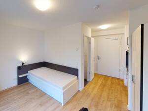 ** Modernes und vollmöbliertes 1-Zimmer-Apartment mit EINBAUKÜCHE, eigenem BALKON und gemeinschaftlicher DACHTERRASSE ** – 4317 Leipzig – Vorschaubild 3