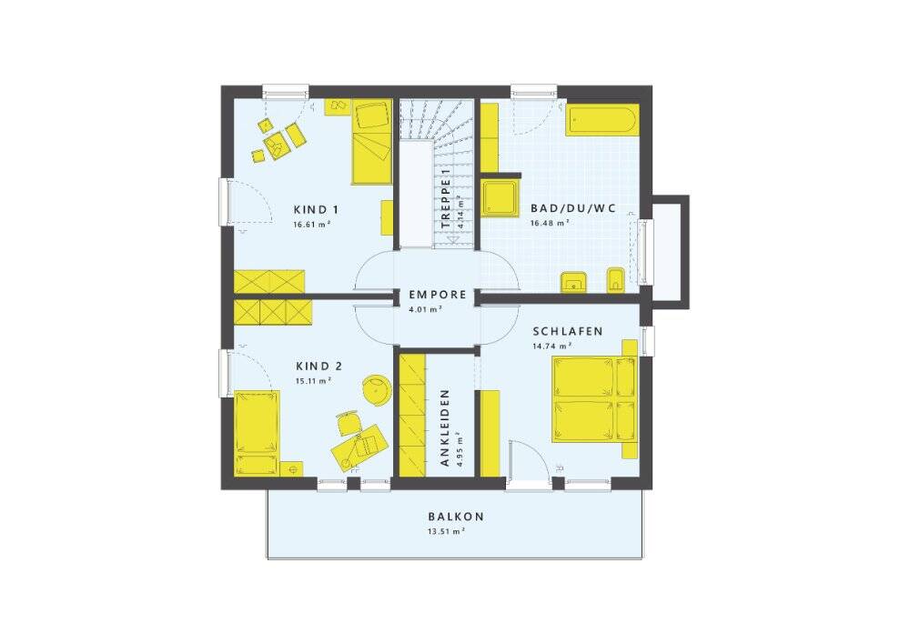 LivingHaus - KFW 40 QNG - Dein maßgeschneidertes Traumhaus in Solingen – Solingen – Vorschaubild 7