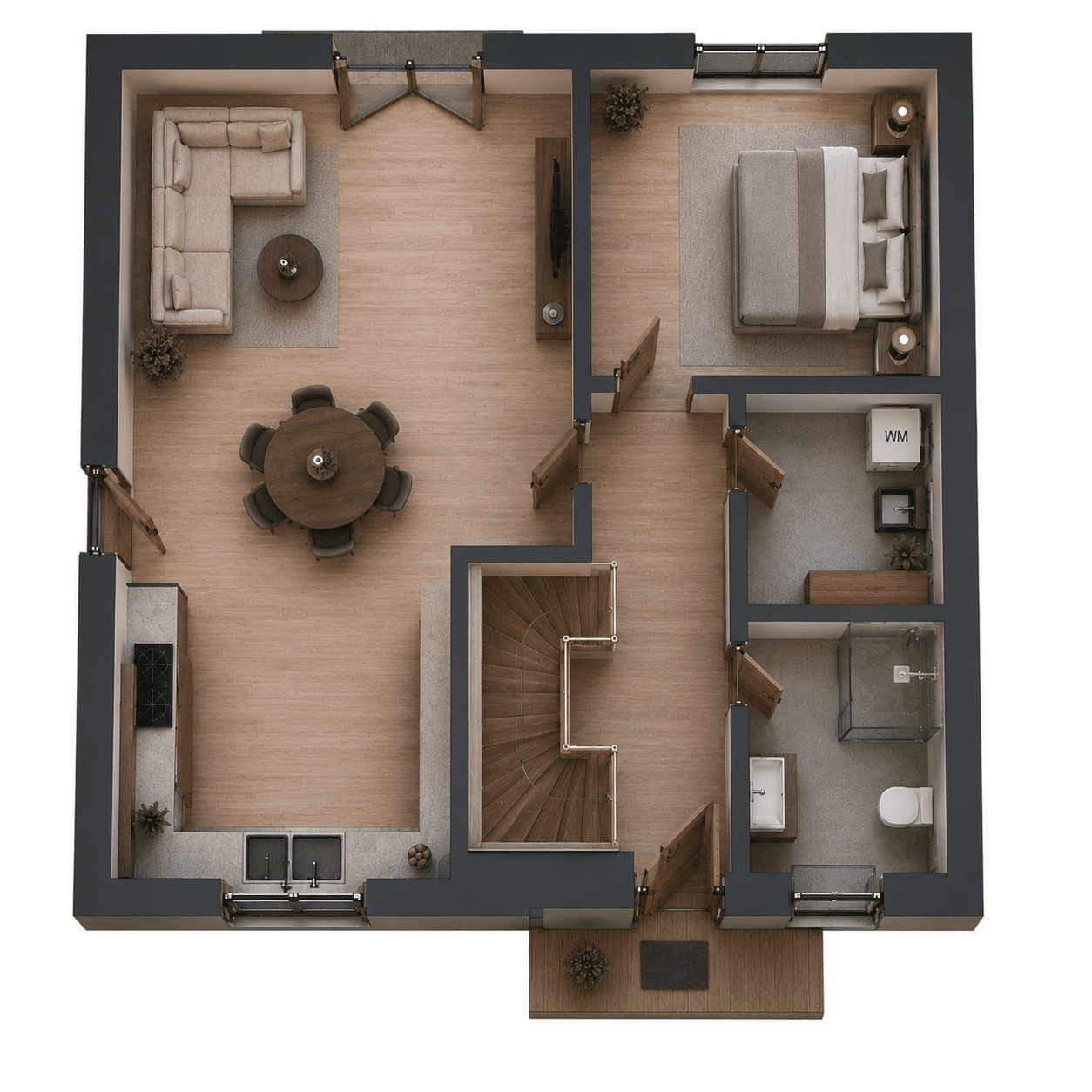 152 qm Stadtvilla am Cottbuser Ostsee | 5 Zimmer – Cottbus – Vorschaubild 6