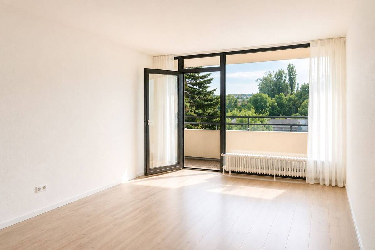 Ideale 2-Zimmer Wohnug mit Balkon und Panoramblick – 30539 Hannover – Bild 1 von 6