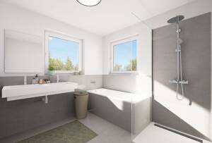 Exklusive Neubau-Doppelhaushälfte in Pasing - hochwertig, energieeffizient, familienfreundlich – 81243 München – Vorschaubild 6