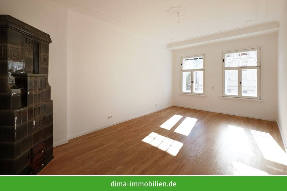 Denkmalperle: WE inkl. Einbauküche, Dekokamin, Stuck, Parkett, Fußbodenheizung, Keller, Lift u.v.m. – Leipzig – Vorschaubild 5
