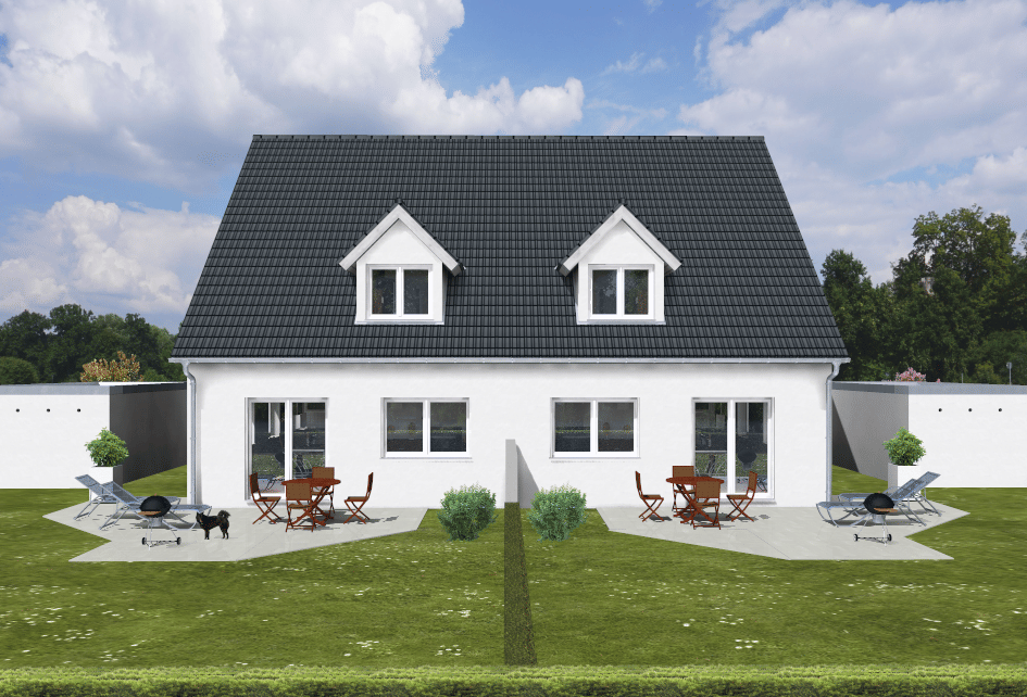 Doppelhaushälften Neubau in Berg bei Neumarkt in zentraler Ortslage. – Berg bei Neumarkt in der Oberpfalz – Vorschaubild 3