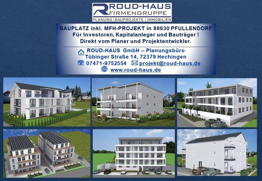 Entwickeltes Bauprojekt inkl. Grundstück in Pfullendorf! – Pfullendorf – Bild 1 von 8