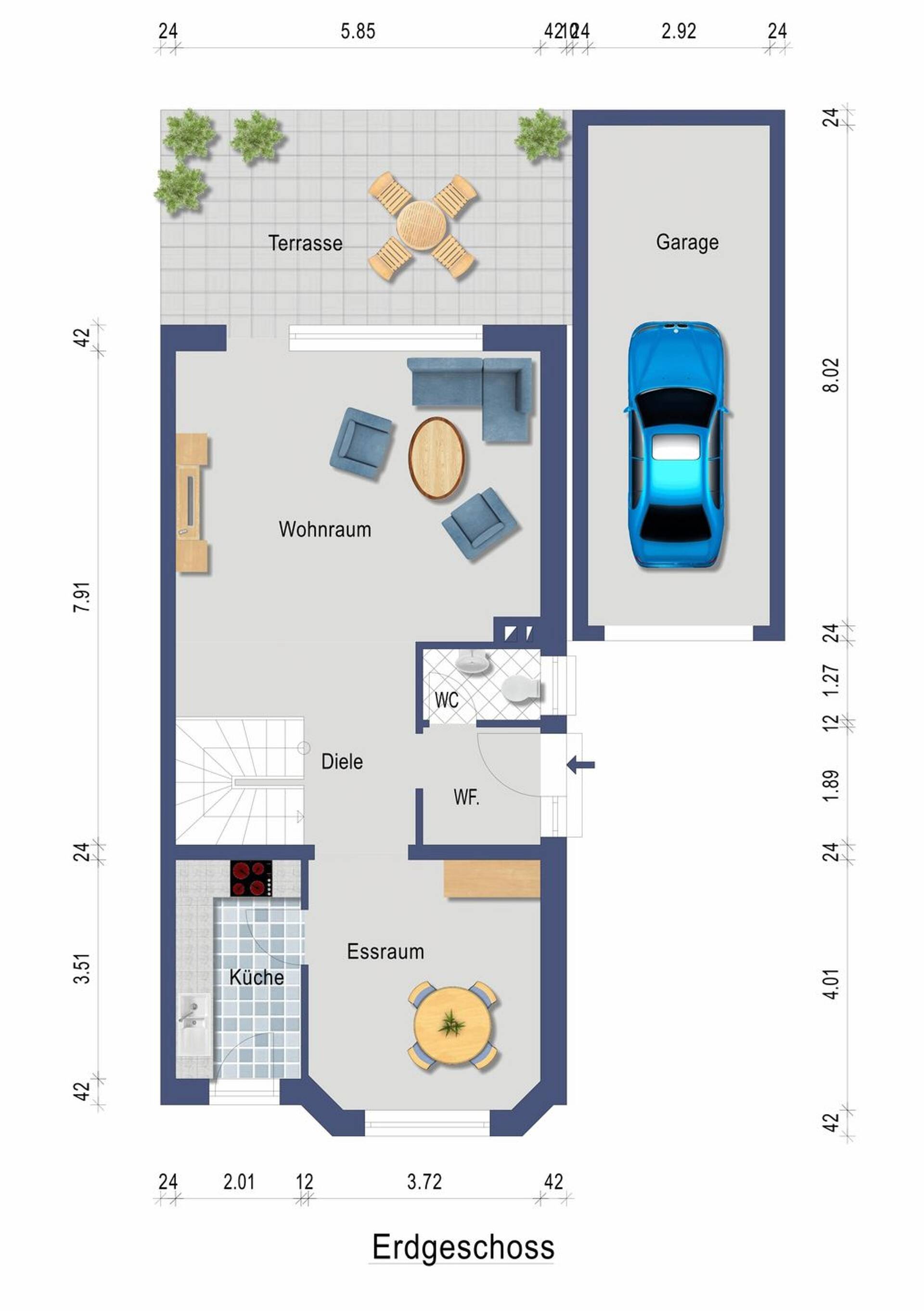 Haus in 46147 Oberhausen mit 117,6 m² kaufen