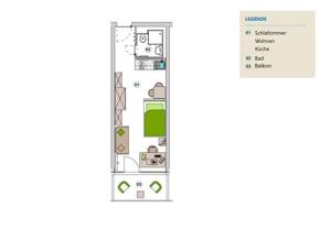Kapitalanlage im Rundum-Sorglospaket - Studentenapartment in Ingolstadt – 85057 Ingolstadt – Vorschaubild 3
