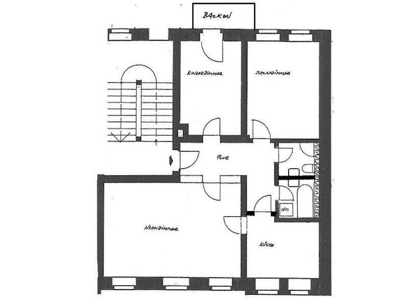 wunderbare 3 Raumwohnung mit EBK, Balkon und 2 Bäder – Chemnitz – Vorschaubild 3