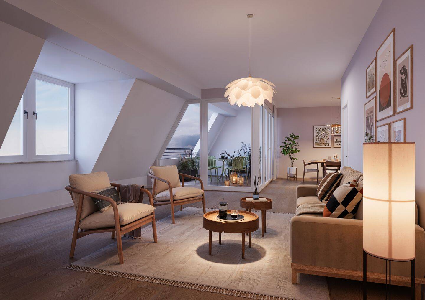 Ihr neues Zuhause über den Dächern Schönebergs