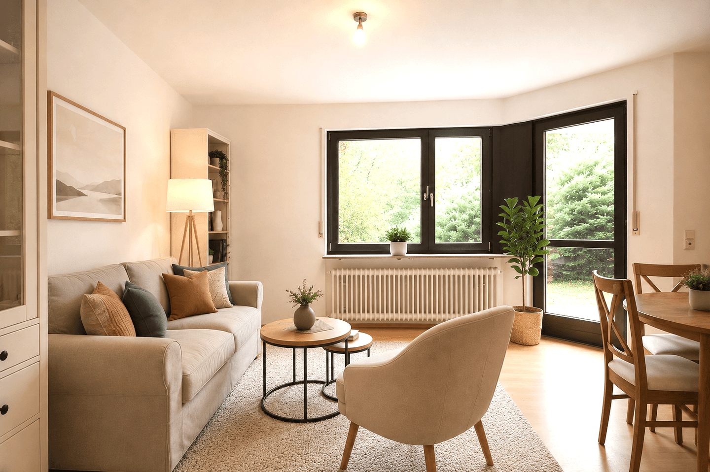 Geräumige 1-Zimmer-Wohnung mit Terrasse und Garten in S-Sonnenberg – Stuttgart – Vorschaubild 2