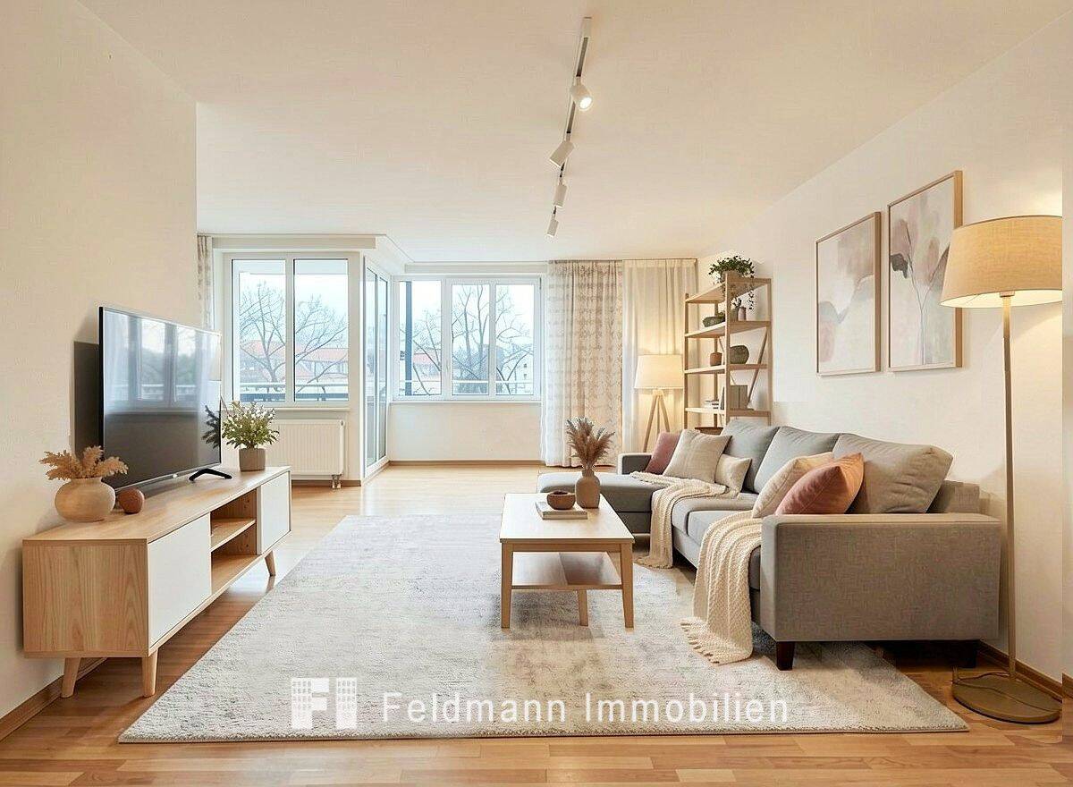 Tolle Wohnung für die Familie oder eine WG! Nähe BMW in Milbertshofen. Per Angebot. – München – Bild 1 von 9