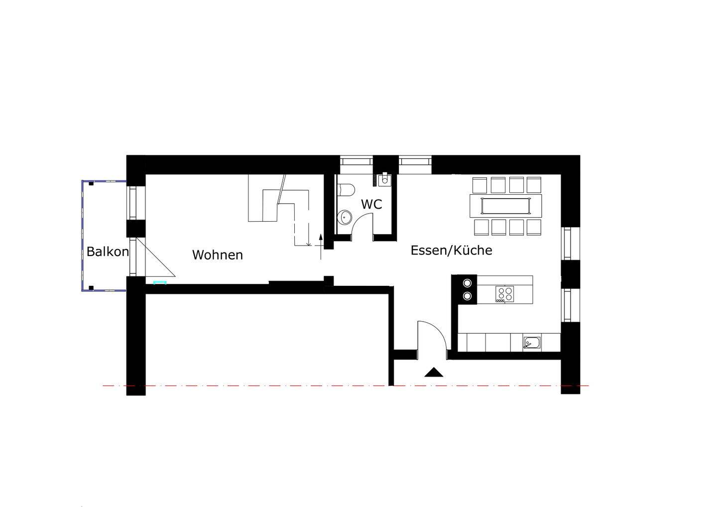 Stilvolle, kernsanierte, Maisonette-Altbauwohnung – Braunschweig – Vorschaubild 2