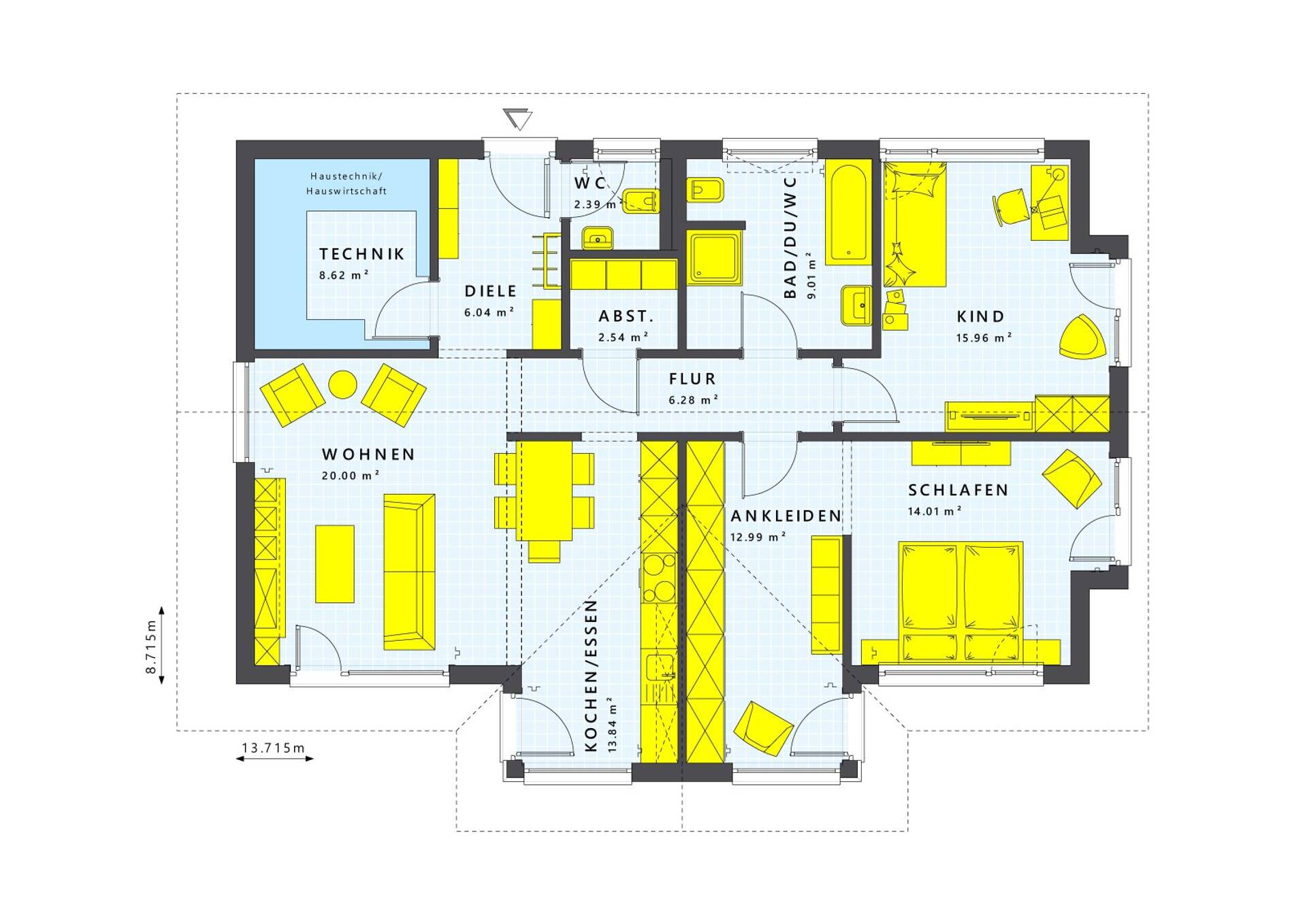 Bungalow in 88433 Schemmerhofen mit 111 m² kaufen
