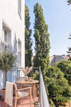 Stilvolles City-Apartment im Stephankiez: 2 Zimmer, Balkon & smartes Home-Office – 10559 Berlin – Vorschaubild 5