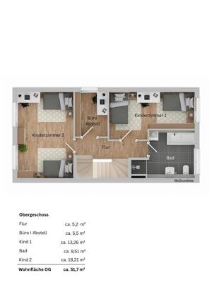 Stadtnah und dennoch ruhig – Wohnen mit Garten, Dachterrasse und Park vor der Tür – 4289 Leipzig – Vorschaubild 9