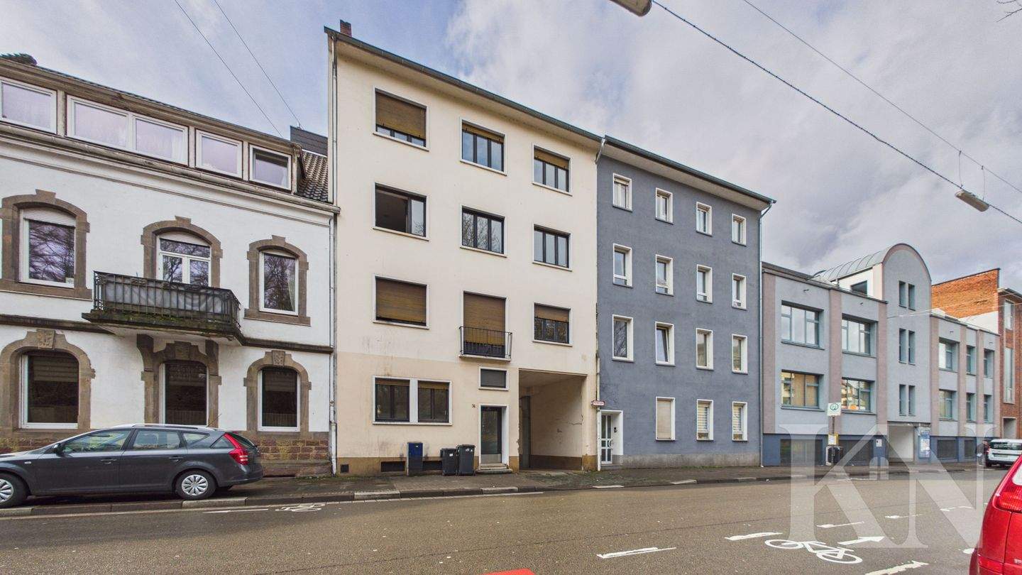 Gut geschnittene 2-ZKB mit Balkon - zentrale Lage in Saarbrücken-Malstatt