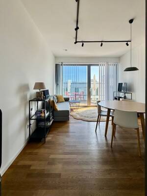 Neubau Penthouse im obersten Geschoss mit zwei Terrassen und Wasserblick in der Europacity – 10557 Berlin – Vorschaubild 2