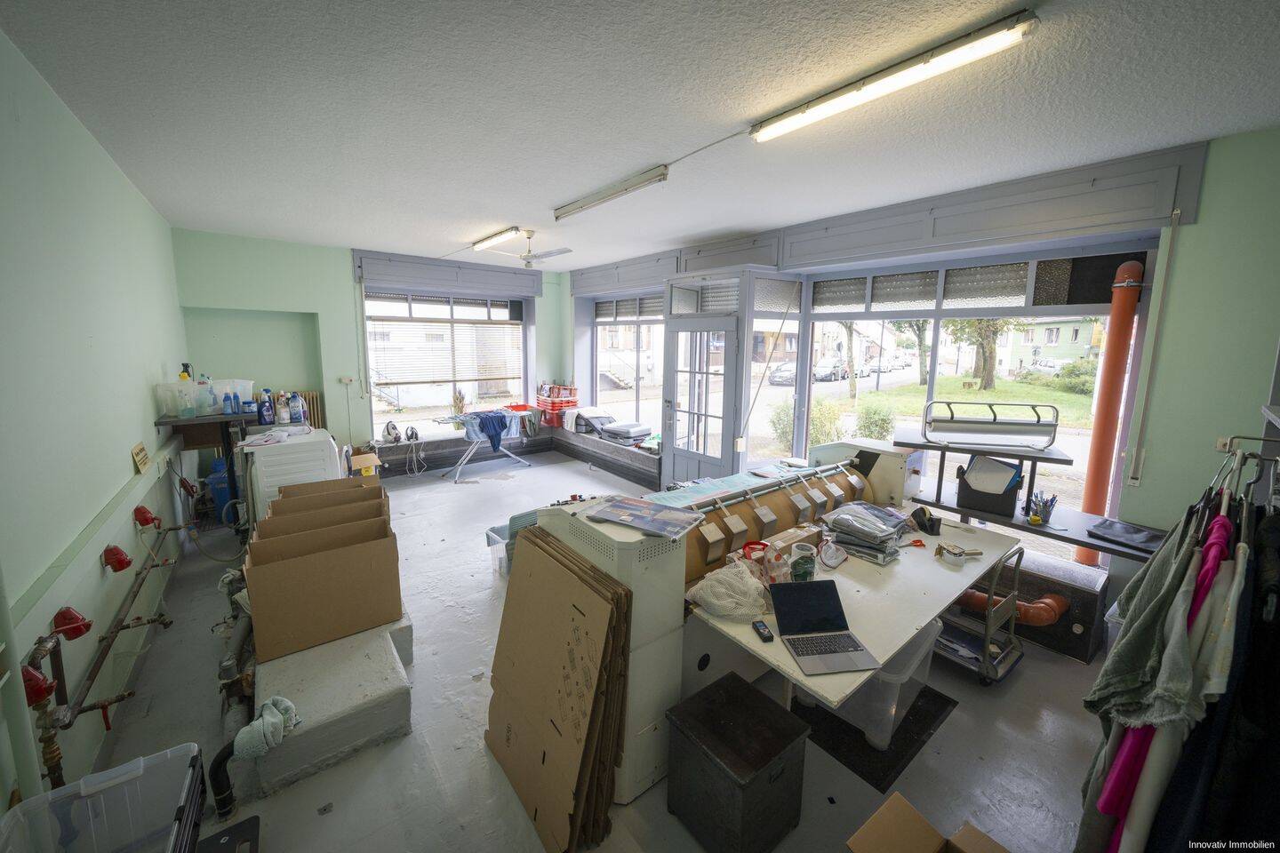 Kapital oder Eigennutzer Wohnung+Gewerbe mit Umbaupotenzial ohne Garten mit Terrasse – Saarbrücken – Vorschaubild 7