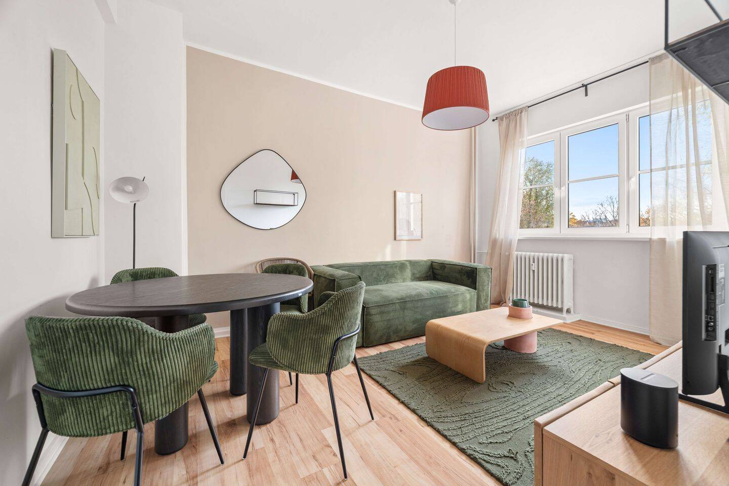 Großartige 3-Zimmer-Wohnung in Mitte - voll möbliert