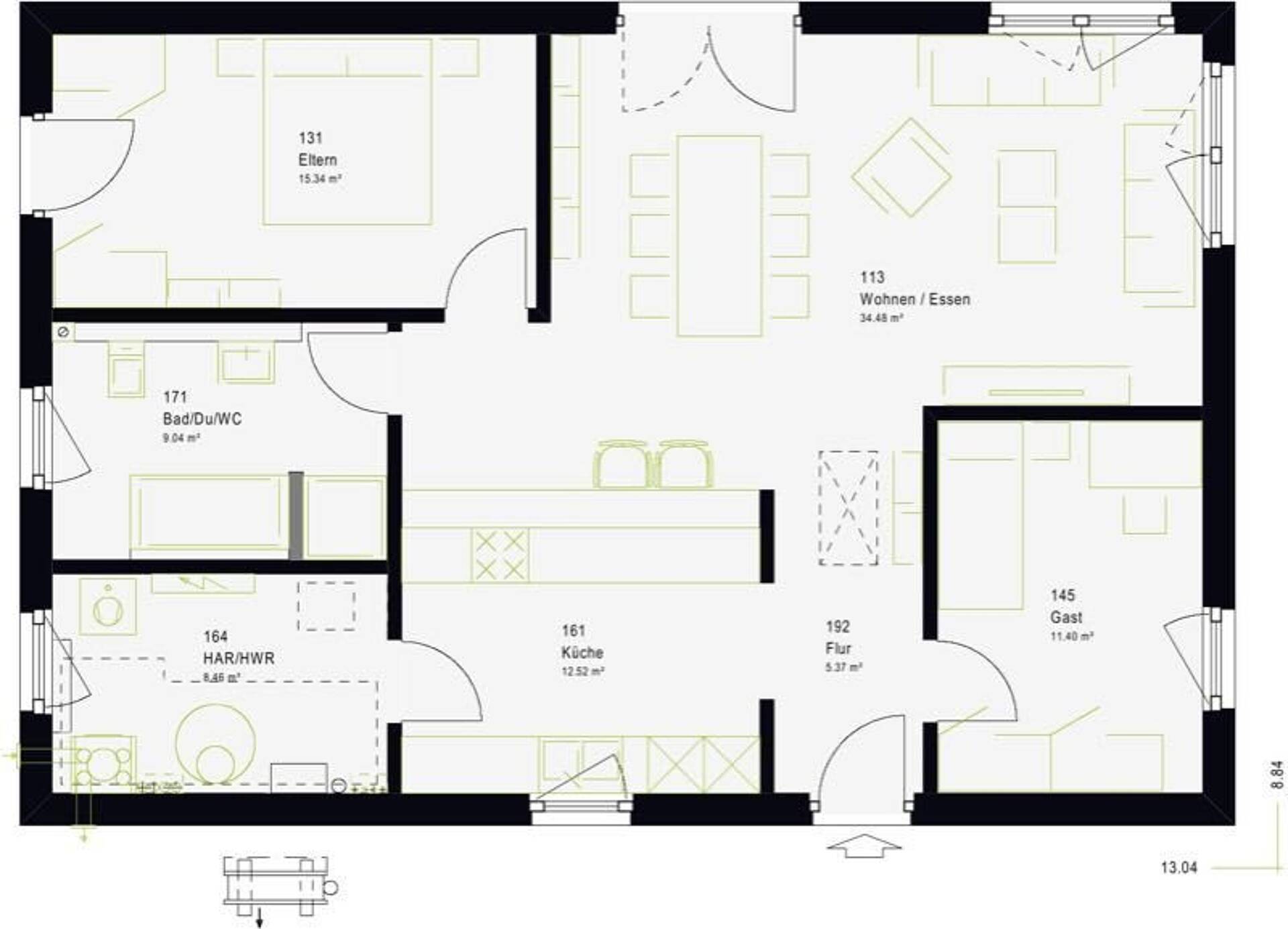 Haus in 21266 Jesteburg mit 96 m² kaufen