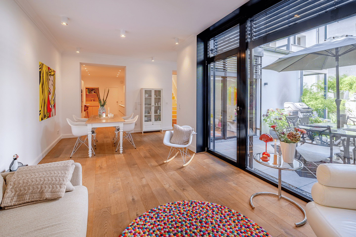 Moderne, stilvolle Maisonettewohnung mit eigenem Garten in Uhlenhorst – Hamburg – Vorschaubild 2